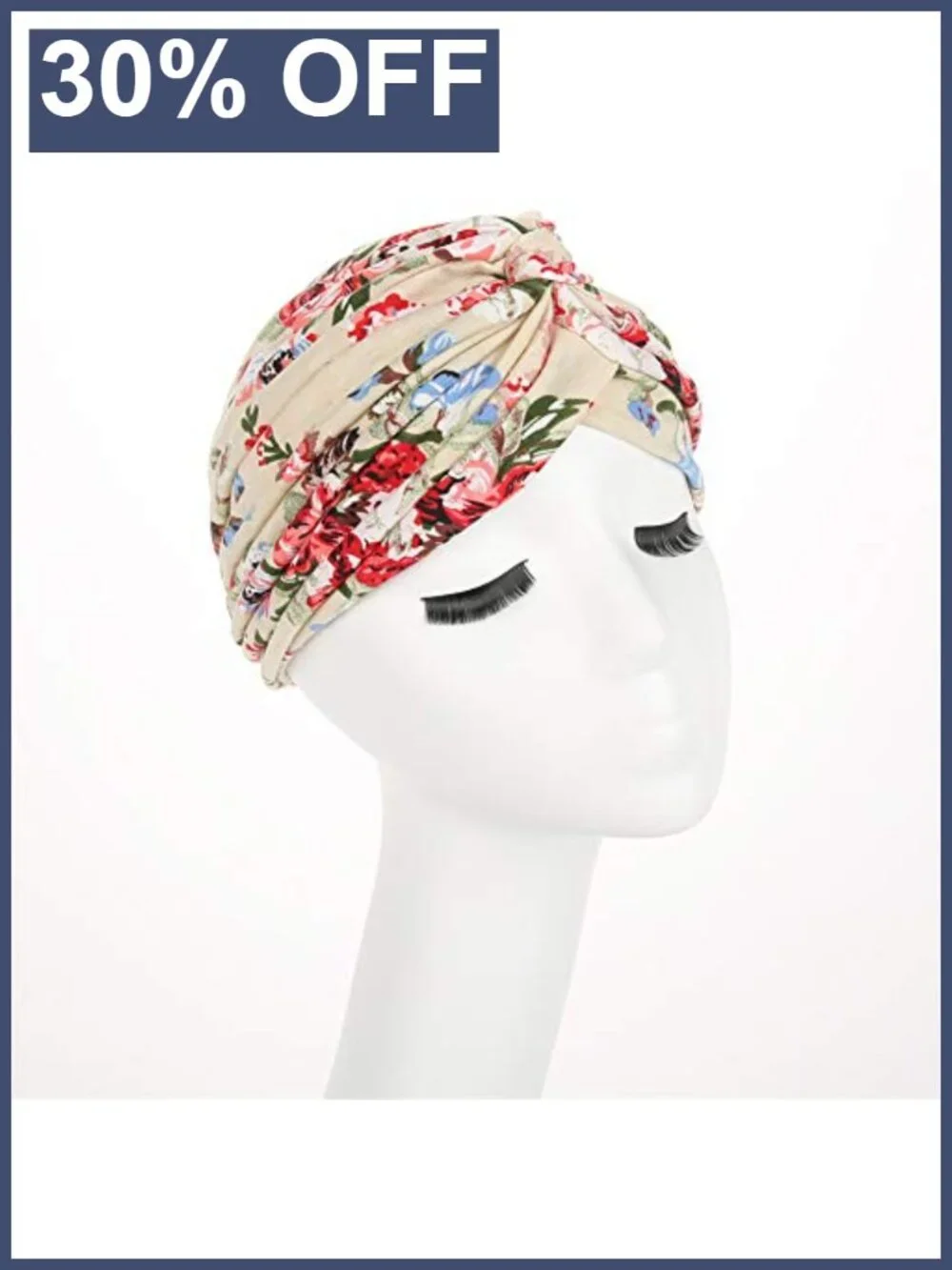 Women's Cotton Turban Head Wrap Chemo Beanie Cap Bonnet Hair Loss Hat